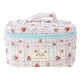 thumbnail image 1 of Bolsa de cosméticos floral para mujer Bolsa de viaje femenina con cierre de cremallera de algodón de gran capacidad, 1 of 6