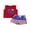 Red, variant on BemeyourBBs Toddler Baby Boys 4th of July Outfit Patriot Independent Day Summer Clothes All American Dude Letter Embroidery Sleeveless Tank Tops and Pockets Shorts Set