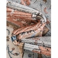 thumbnail image 4 of Unique Loom Nyla Collection Area Rug - Winner (7' Round Ivory/Dark Gray), 4 of 7