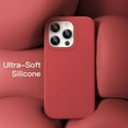 thumbnail image 5 of Entronix Silicone Case Designed for Apple iPhone 16 Liquid Silicone Case, Shockproof Slim Case Built for Apple iPhone 16, Red, 5 of 6