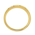 thumbnail image 3 of AoneJewelry Diamond Hand-Crafted Wedding Band In 10K Solid Yellow Gold, 3 of 5