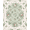 Sage Green Blush, Pattern 2, variant on ODIKA Botanical Hardwood Long Hallway Skid Farmhouse Watercolor Forest Playful Non-Slip Flatwoven for Living Room, Under Sectional, Family