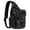 Black CP, variant on Sling Bag Pack with Adjustable Holder Small Crossbody Shoulder Backpack for Men Women