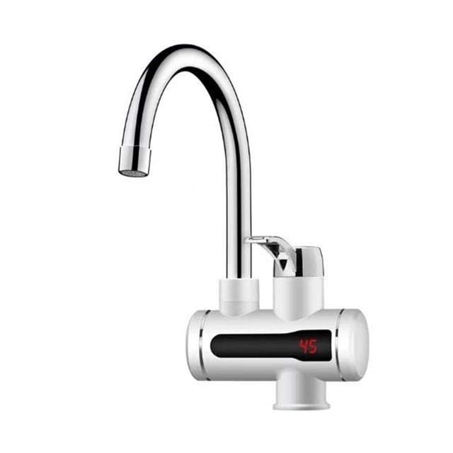Instant Tankless Electric Hot Water Heater Faucet Kitchen Instant Heating Tap Water Heater with LED Temperature Display ,Faster Heat