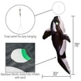 thumbnail image 3 of In the Breeze 5231 — Orca Big Breeze Windsock™ — Large, 3D Beach Windsock for Yards, Gardens, Patios, 3 of 7