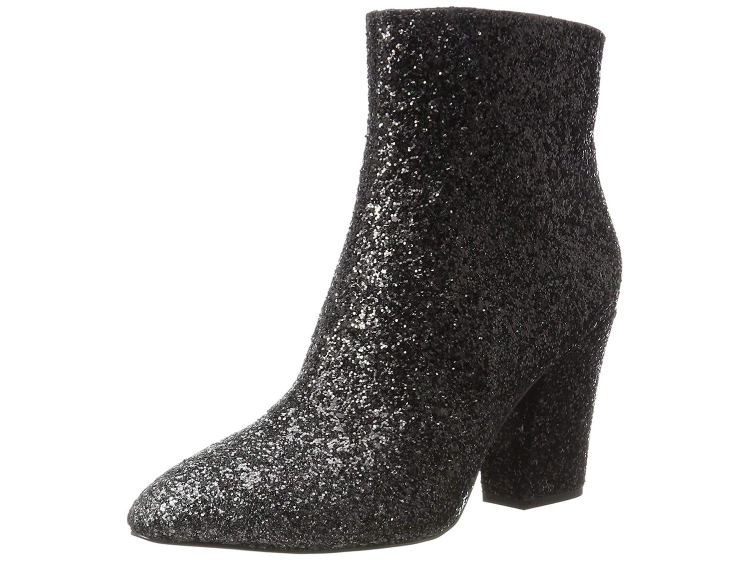 nine west silver boots