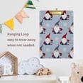 thumbnail image 5 of FMSHPON Christmas Santa Lollipop Clipboard Hardboard Wood Nursing Clip Board and Pull for Standard A4 Letter 13x9 inches, 5 of 5