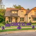 thumbnail image 2 of Purple Colored Kicked Cancers Butt Yard Decor Set, Cancer Survivor Yard Signs, 12pcs Includes Garden Stakes 19393, 2 of 5