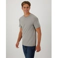 thumbnail image 4 of Hanes Unisex Garment Dyed Cotton T-Shirt Concrete Gray XL, 4 of 10