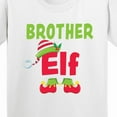 thumbnail image 4 of Inktastic Christmas Brother Elf Youth T-Shirt, 4 of 5