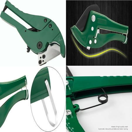 

Effortlessly Cut High-Quality PVC Pipe Cutter with Ratchet Mechanism - Precision Cutting for 27mm/42mm Diameter - Durable Easy-to-Use Shear Scissor Cutter - Essential Hand Tool for PU/PE