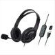 thumbnail image 1 of Auriculares USB con Cable para EnseñAnza en Computadora, Auriculares TelefóNicos con MicróFono Tipo C, Adecuados para Zoom, Skype, Oficina, Centro de Llamadas, 1 of 7