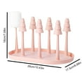 thumbnail image 3 of Tgbvmt Cup Drying Rack Baby Bottle Glass Bottle Organizer ABS Stand with Detachable Drip Tray for Kitchen Counter Bathroom Use Space-Saving Storage Solution for Mugs Glasses Cups, 3 of 6