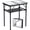 White Marble Top, variant on Anbte 2ft Folding Camping Table, 3 Adjustable Height Aluminum Small Table with Storage Net, Portable for Outdoor Indoor Camping BBQ