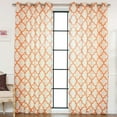 thumbnail image 1 of Best Home Fashion, Inc. Moroccan Tile Curtain Panels (Set of 2), 1 of 7