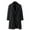 Black, variant on Winter Coats for Men Classic Wool Coat Lapel Double Button Long Trench Coat Work Business Formal Long Jacket (Black,XXXL)
