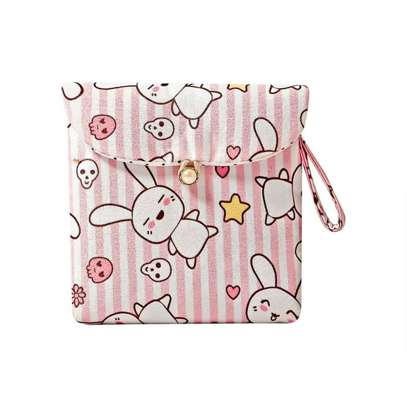 Cartoon Reusable Washable Wet Bag For Sanitary Pad Menstrual Sanitary Aunt Bag