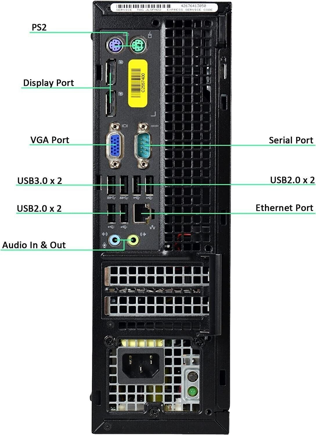 Restored Dell OptiPlex 9020 SFF Computer Desktop Intel Core