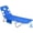 Blue, variant on Beach Lounge Chair, Reclining Beach Chairs Lay Flat, Sun Face Down Tanning Chair, Folding Camping Chairs Portable Camp Cot with Backpack Straps for Outdoor/Picnic/Lawn