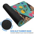 thumbnail image 6 of Long Mouse Pads for Desk,German Shepherd with Pioneer Flower Desk Mats on Top Of Desks, Desk Mouse Pad Extra Large with 3mm Non-Slip Base and Stitched Edge for Gaming,Office,Work,Home 31.5"x11.8", 6 of 6