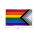 thumbnail image 5 of 90x150cm bandera arcoíris Gay banderines de poliéster para lesbianas Gay Bisexual Ndcxsfigh Para estrenar, 5 of 5