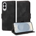 thumbnail image 2 of Funda GANGXUN para Samsung Galaxy S25 Edge con diseño acolchado elegante, cuero PU, protección total y ajuste preciso, 2 of 5