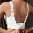 thumbnail image 5 of Everyday Bras for Women Athletic Bra for Women Work Out Bras Pack of Bras for Women Athletic Sports Bras Wireless Bras for Women Womens Bras Push up No Underwire Sports Bra with Support The White L, 5 of 8