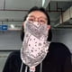 thumbnail image 5 of Máscara de protección solar blanca, protector solar de verano para el cuello, velo Anti-UV para mujer, máscara envolvente para el cuello con oreja para colgar en el sol, 5 of 5