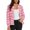 Pink #728, variant on Bovemsi Bomber Jackets for Women Jacket 2025 Causal Zip Up Coats Long Sleeve Stand Collar Fall Lightweight Outerwear Tops Light Jackets