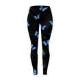 thumbnail image 3 of NAFUU Leggings For Women High Waisted Tummy Control Soft Leggings For Women Printed Casual Workout Leggings Gym Running Stretchy Tight Pants Versatile Tights, 3 of 3