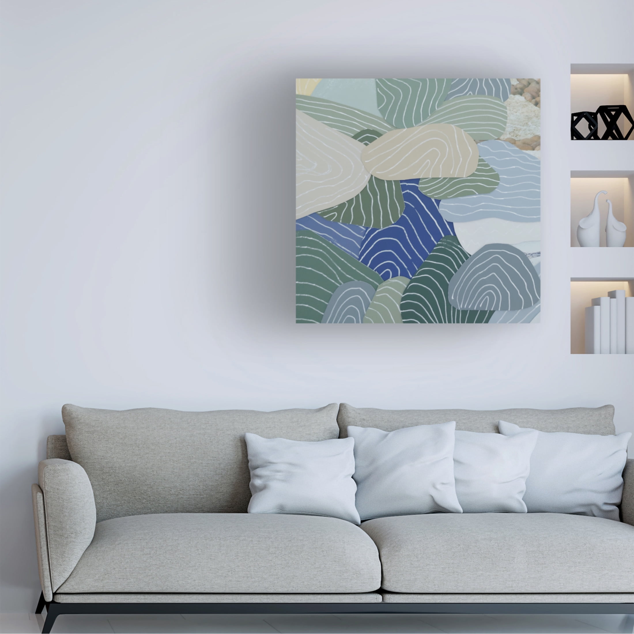 Trademark Fine Art Coco Good Rice Paddies IV Canvas Wall Art