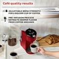thumbnail image 3 of Instant Solo Single Serve Coffee Maker, K-Cup Pod Compatible Brewer, Includes Reusable & Bold Setting, Brew 8 to 12oz., 40oz. Water Reservoir, 3 of 8