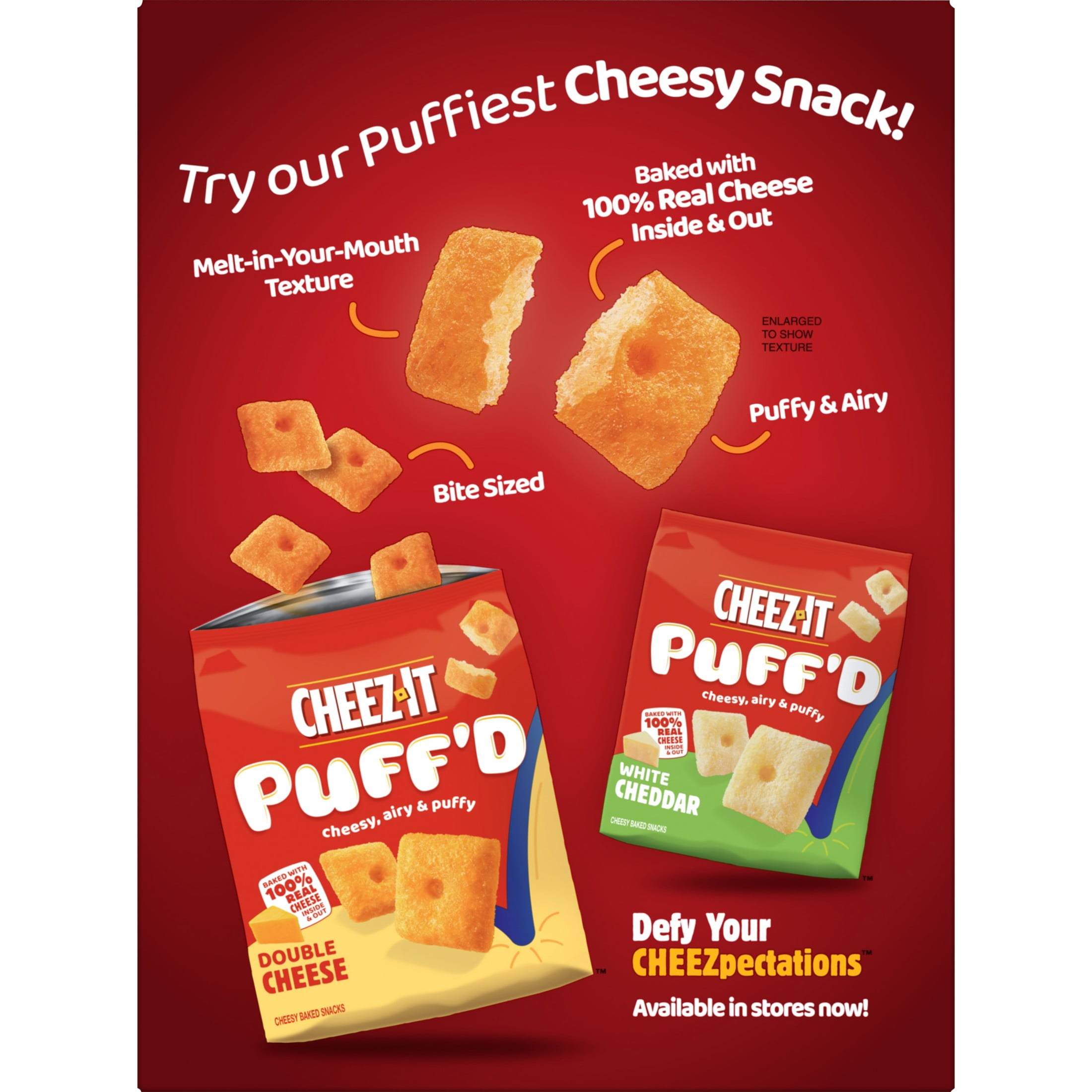 Cheez-It Cheesy Jalapeño Cheese Crackers, Baked Snack Crackers, 12.4 oz