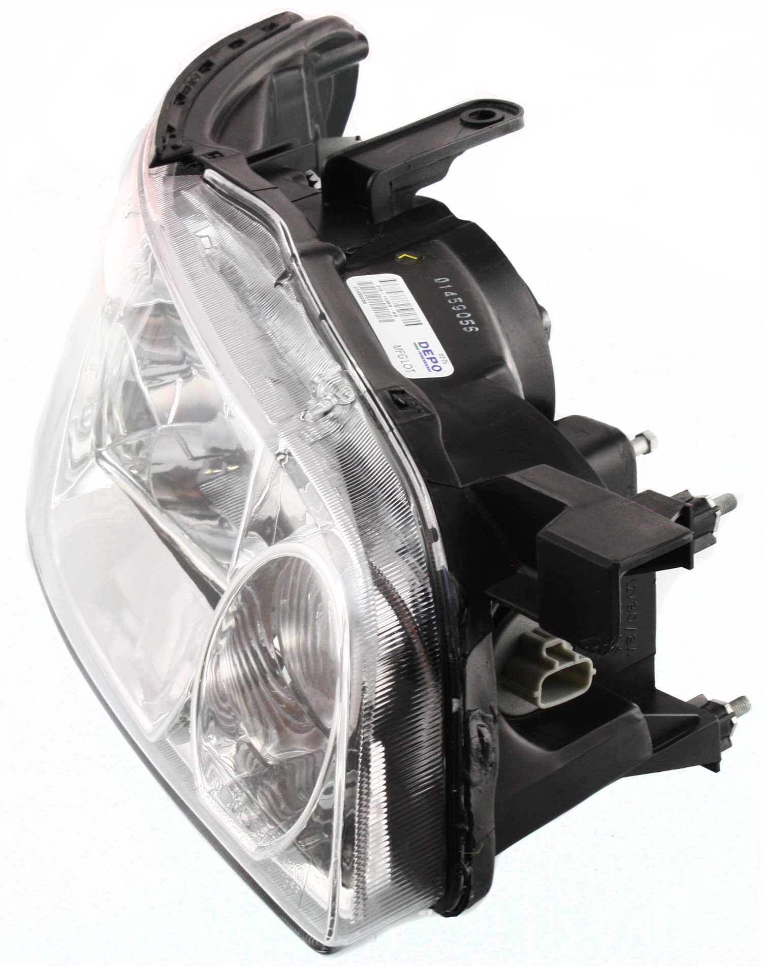 Headlight Compatible With 2000-2001 Nissan Altima Right Passenger Halogen With bulb(s)