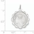 thumbnail image 2 of Sterling Silver Rhodium-plated My Confirmation Disc Charm QC370 (25mm x 23mm), 2 of 3