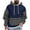 A-A-Navy, variant on Momasggi Oversized Hoodies for Men Big and Tall Long Sleeve Drawstring Hooded Sweatshirt Plaid Color Block Pullover Tops Fall Winter Fleece Hoodie with Pockets Army Green 2XL