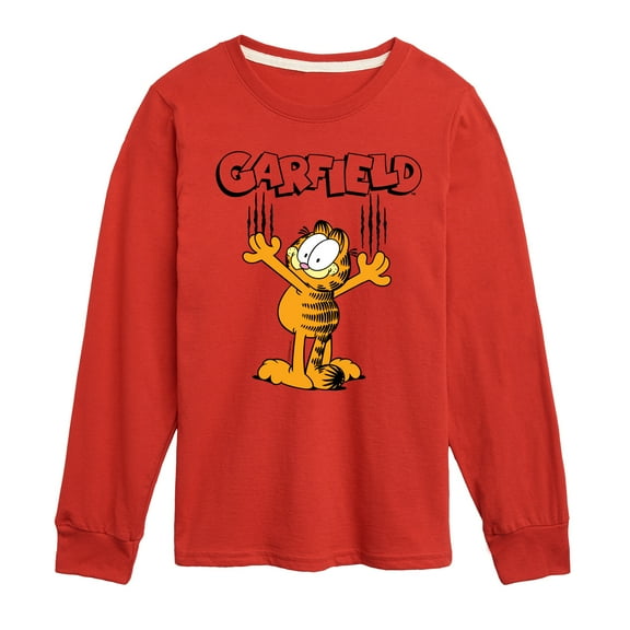 Garfield - Cat Scratches - Toddler & Youth Long Sleeve Graphic T-Shirt