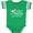 Football Green and White, variant on Inktastic I Believe in Santa 2 Boys or Girls Baby Bodysuit