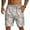 Light Green, variant on Men's Shorts Casual Summer Loose Fit Bermuda Shorts Elastic Waist Drawstring Pants with Pockets