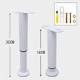 thumbnail image 3 of Adjustable Stretchable Bed Legs with Row Frame Bed Frame Legs Furniture Feet, 3 of 8