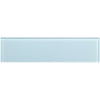 WS Tiles - Quality Value Baby Blue 3 in. x 12 in. Individual Glass Subway Wall Tile (5 sq. ft / Case)
