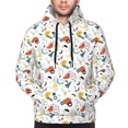 thumbnail image 4 of Hoodies for Men - Geometric retro Long Sleeve Comfrt Men'S Fashion Hoodies & Sweatshirts, Sweatshirts for Men Hoodies Pullover Clothing Clothes with Pouch, 4 of 7