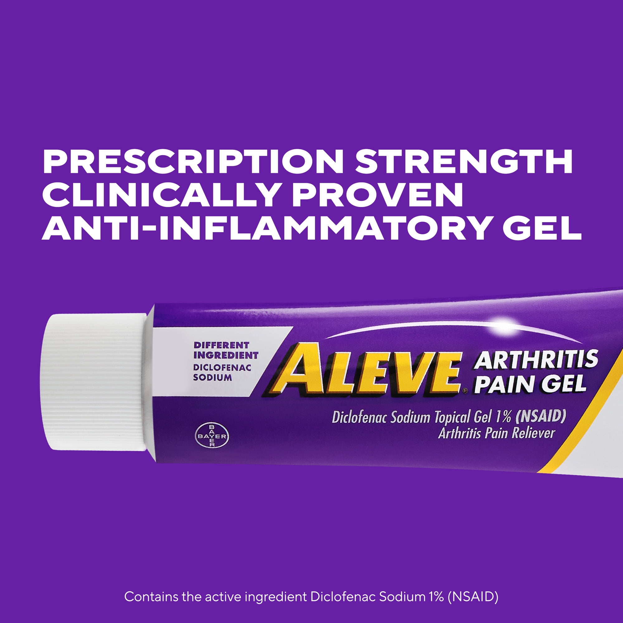Aleve Arthritis Pain Gel for Topical Arthritis Pain Relief, 100G Tube