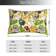 thumbnail image 2 of Pofeuu Animals Print Polyester Microfiber Plush Pillowcases, Super Soft and Cozy Pillow Case Covers with Envelop Closure（Pillow core not included）-16"x24", 2 of 6