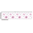 thumbnail image 3 of Ambesonne Floral Fabric by the Yard Upholstery, Innocent Flowers Botanical, 3 Yards, Soft Pink and Pale Purpleblue, 3 of 5