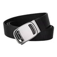 thumbnail image 5 of Milageto Nylon Belt for Men Casual Automatic Belt Buckle for Hiking Mountain Climbing black, 5 of 8