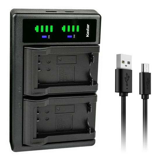 Kastar LTD2 USB Battery Charger Compatible with Leica BP-DC9 BP-DC9-E BP-DC9-U Battery, Leica BC-DC9 BC-DC9-E BC-DC9-U Charger, Leica V-Lux 2, Leica V-Lux 3 Camera