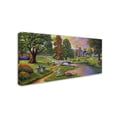 thumbnail image 2 of Trademark Fine Art 'Majestic Garden' Canvas Art by Geno Peoples, 2 of 3