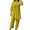 Green, variant on Christmas on SALE HONHUZH Womens 2 Piece Outfits Pluas Size Pullover Solid Temperament Commuting Ethnic Style Clothing Two Piece Set