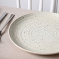 thumbnail image 3 of Stone Lain Dua 4-Piece Salad Plate Set Stoneware, White, 3 of 7